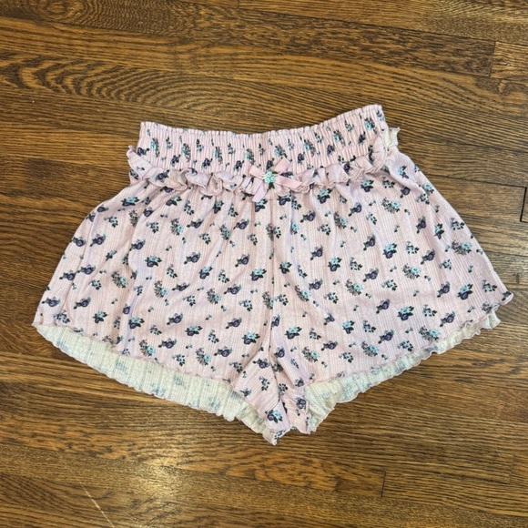 NWOT Never Worn For Love And Lemons Purple Pajama Set with Puff Sleeves Size XS - Picture 8 of 10